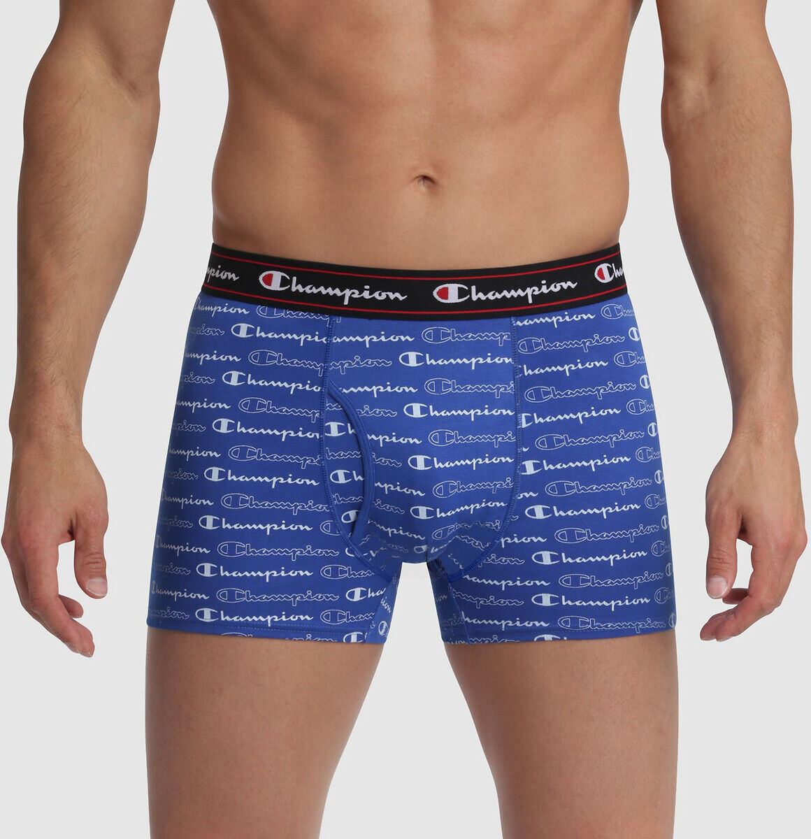 CHAMPION Shorty, Logo-Print SCHWARZ;BLAU