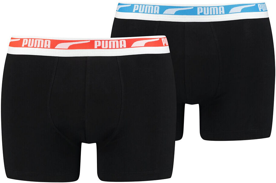 Puma 2er-Pack Shortys, Logobund SCHWARZ