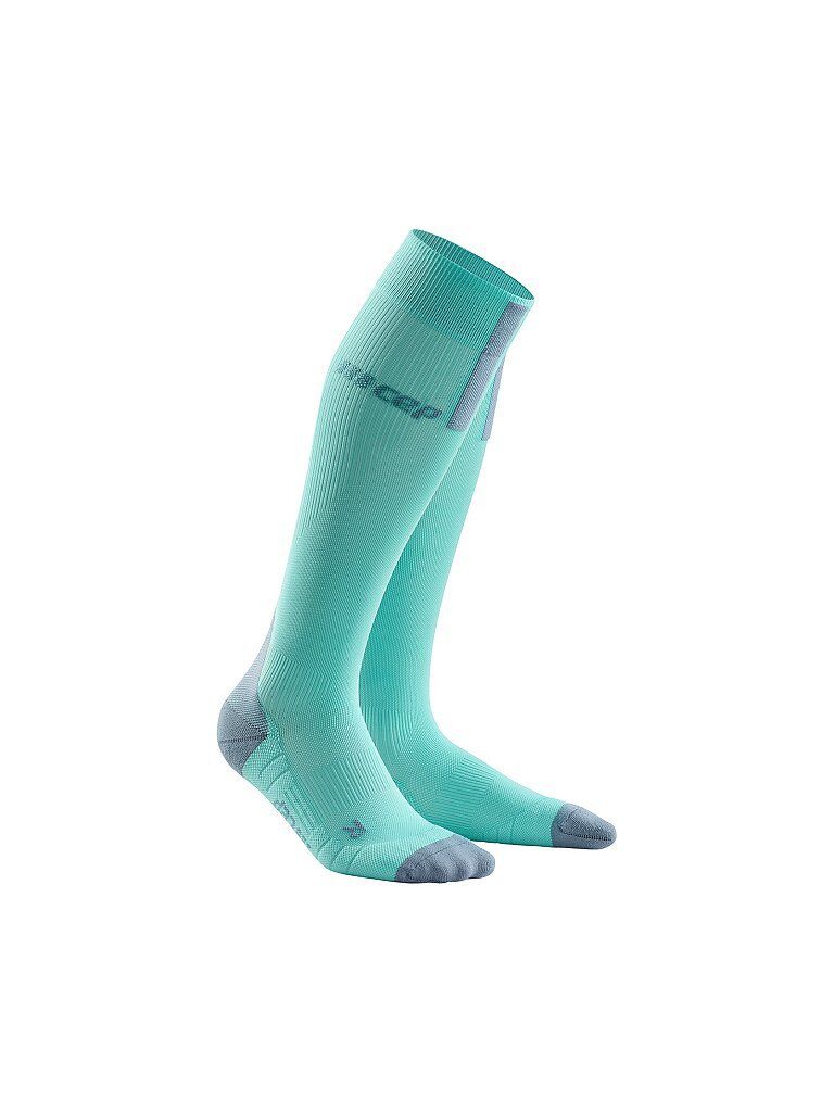 CEP Damen Kompressionsstutzen Run Socks 3.0 türkis   Größe: 39-44CM   WP40FX Auf Lager Damen 39-44CM