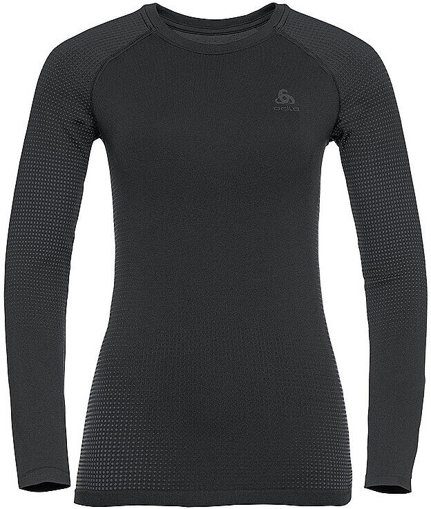 ODLO Damen Funktionsshirt WARM ECO Baselayer schwarz   Größe: M   196191 Auf Lager Damen M