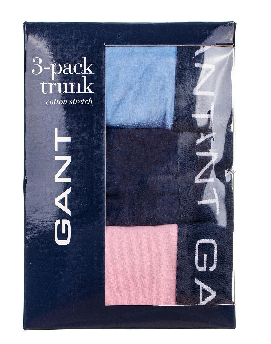 Gant pánské boxerky růžová modrá tmavě modrá Velikost: XXL