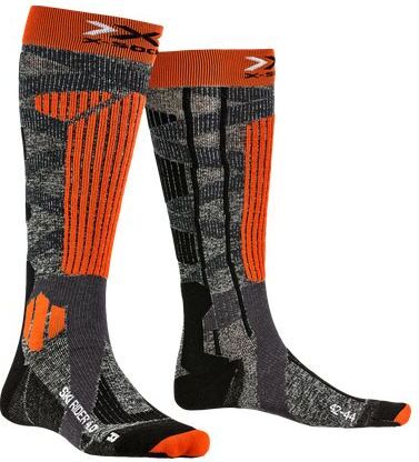 X-Socks PONOŽKY X-SOCKS SKI RIDER 4.0 - šedá - 42/44