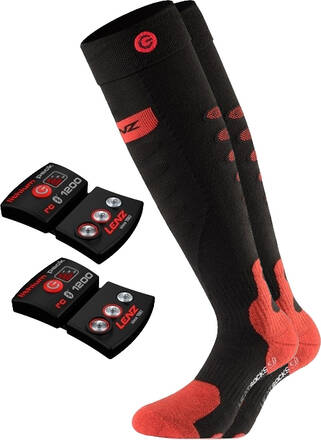 Lenz Hřejivé Ponožky 5.0 + Baterie (Černá)