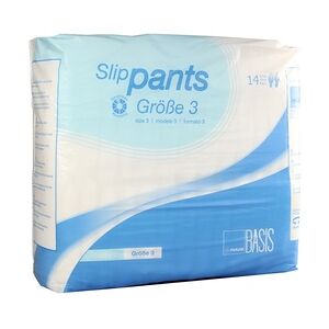 PARAM Slip Pants Basis Gr.3 14 Stück