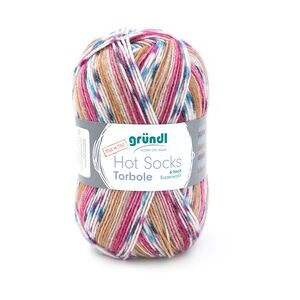 Gründl Sockenwolle Hot Socks Torbole, 6-fach, 150 g