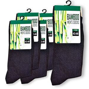 Wasserstelle 5 Paar Premium Bambus Socken, Größe 43-46 (200 needles)
