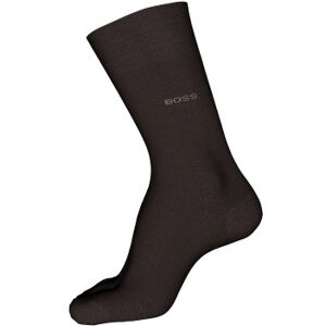 BOSS Business Mercerized Cotton George Finest Sock Braun mercerisierte Baumwolle Gr 39/40 Herren