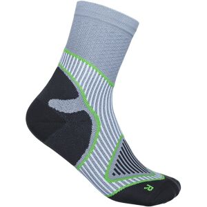 Bauerfeind Outdoor Performance Mid CUT Socks Grau, Herren Kompressionssocken, Größe EU 41-43 - Farbe Grey