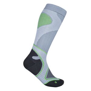 Bauerfeind Outdoor Performance Compression Socks Grau, Herren Kompressionssocken, Größe EU 41-43 - L - Farbe Grey