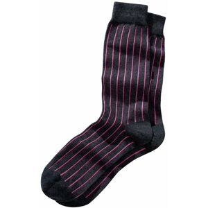 Mey & Edlich Herren Socken Rose gestreift 39-42, 43-46