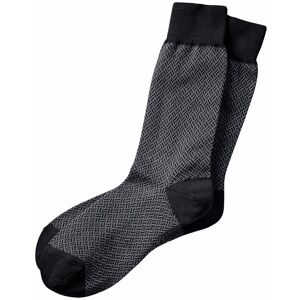 Mey & Edlich Herren Socken Grau gemustert 39-42, 43-46