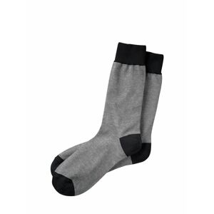 Mey & Edlich Herren Socken Schwarz gestreift 39-42, 43-46