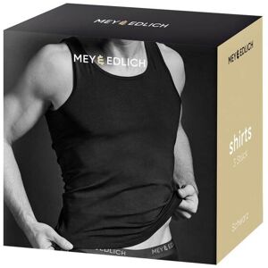 Mey & Edlich Herren Shirts Schwarz einfarbig 5(M), 6(L), 7(XL), 8(XXL)