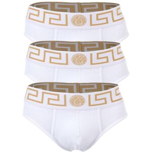 Versace Jeans Slip 3er Pack Herren Baumwolle, weiß