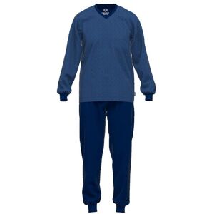 Ceceba Pyjama Herren Baumwolle gemustert, blau