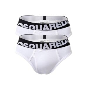 Dsquared Slip 2er Pack Herren Baumwolle, weiß