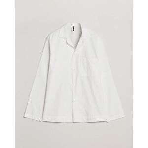 Tekla Poplin Pyjama Shirt Alabaster White