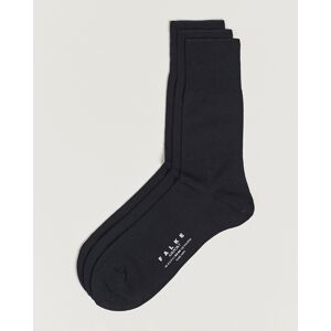 Falke 3-Pack Airport Socks Dark Navy