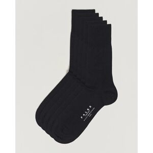 Falke 5-Pack Airport Socks Black