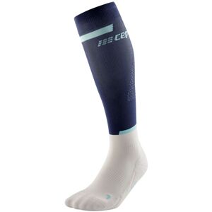 CEP THE RUN Compression V4 Laufsocke blau-weiß Gr. Gr. 4