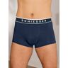 Panty SCHIESSER Gr. 6, 3 St., blau (marine) Herren Unterhosen Slips, Schlüpfer