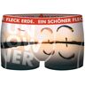 Ein schöner Fleck Erde Sundowner Boxer Gelb, Herren Kurze Unterhosen, Größe S - Farbe Paragliding Print