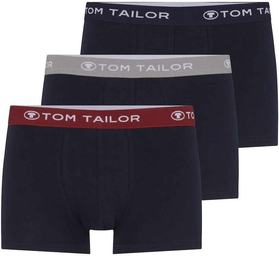 TOM TAILOR Herren Hip-Pants im Dreierpack, blau, Gr.S/4