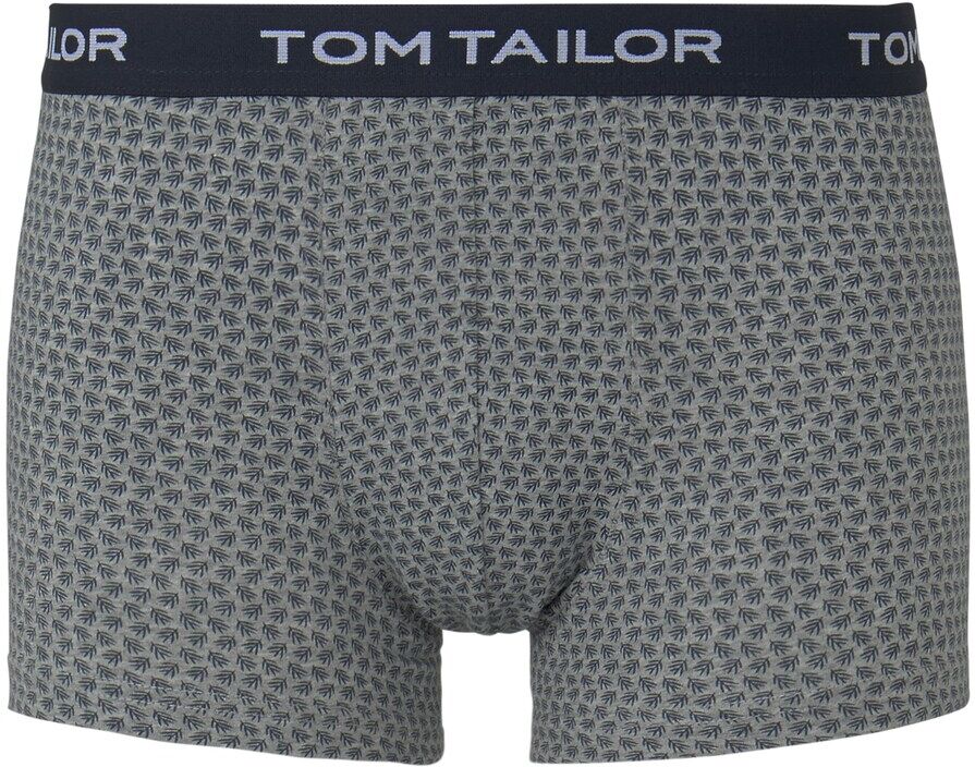 TOM TAILOR Herren Gemusterte Hip-Pants, grau, Gr.XL/7