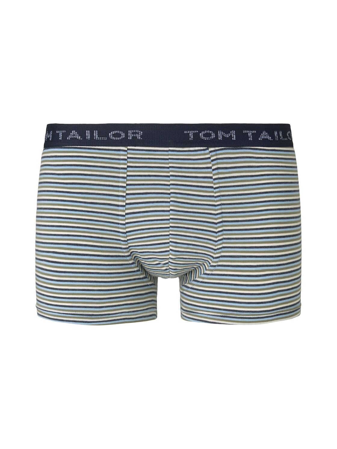 TOM TAILOR Herren Gestreifte Hip Pants, blau, Gr.XL/7