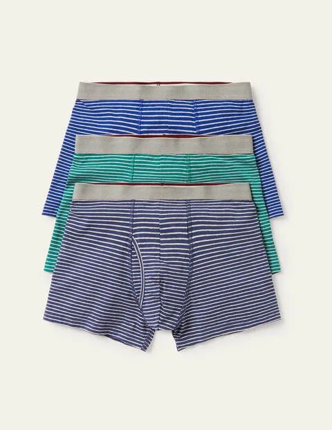 Boden Meliert/Gestreift, Set Jersey-Boxershorts im 3er-Pack Herren Boden, S, Marl Stripe Pack