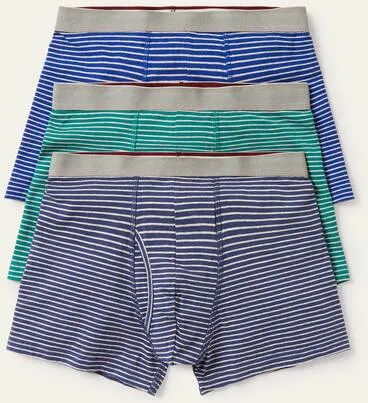 Boden Meliert/Gestreift, Set Jersey-Boxershorts im 3er-Pack Herren Boden, XL, Marl Stripe Pack