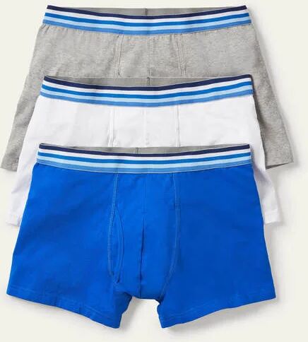 Boden Unifarben/Bodendesign, Set Jersey-Boxershorts im 3er-Pack Herren Boden, XL, Blue