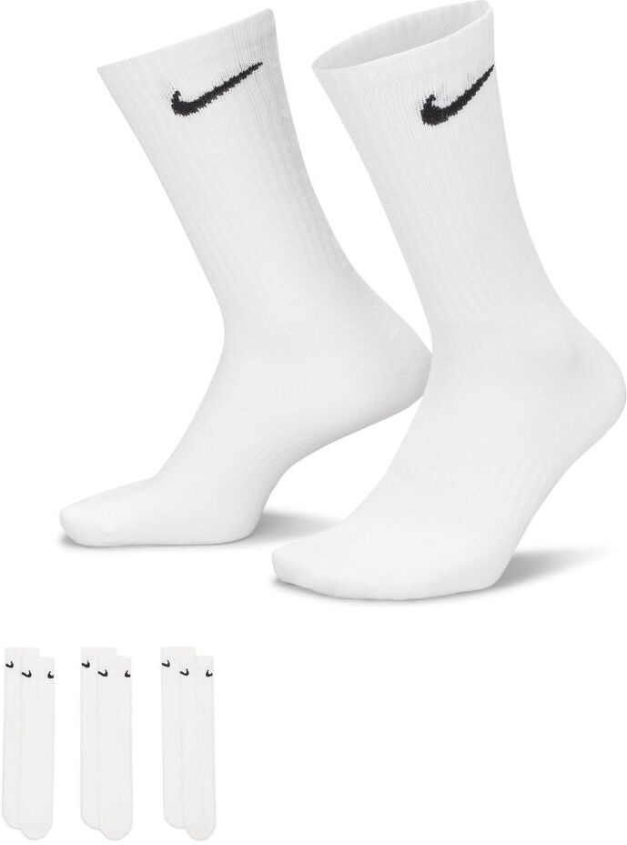 Set mit 3 Paar Socken Nike Everyday Weiß Unisex - SX7676-100 XL