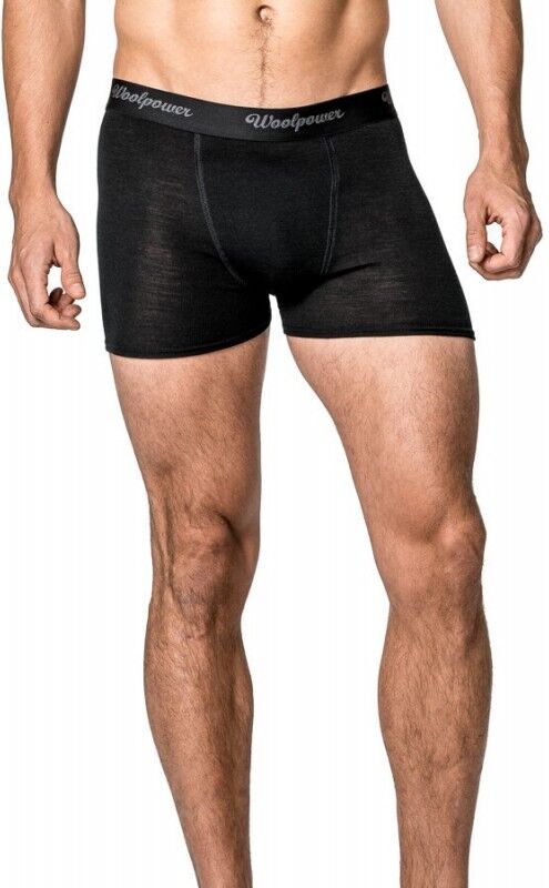 Woolpower Lite Boxer Herren M Schwarz