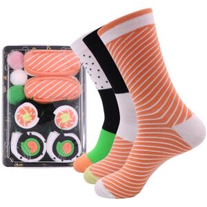 Leaper Unisex Sushi Creative Socks Bokssæt