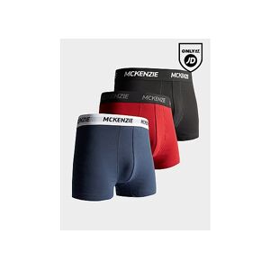 McKenzie Wyatt 3 Pak Boxer Shorts Herre, Black