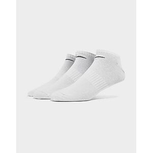 Nike Nike Everyday Lightweight No-Show Training Socks (3 Pair), White