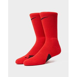 Nike Elite Crew Basketball Socks, Red