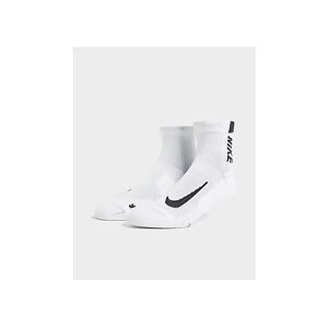 Nike Multiplier Running Ankle 2 Pack Sokker Herre, White