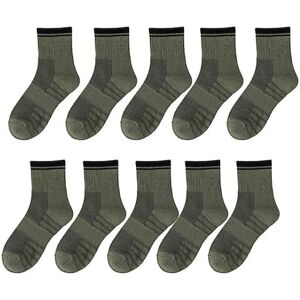 10 Pack Herre Bomuldsstrømper Mesh Åndbar Kort Casual Sokker Sommer Sports Sokker Absorber Sweat Ankel Sokker Sæt-farve Mix,eur Størrelse 39-45 color A Uniform code