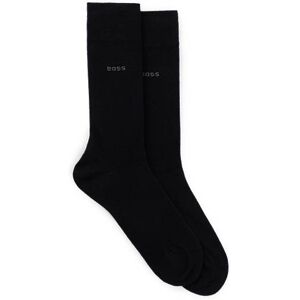 Boss Two-pack of regular-length socks in a cotton blend