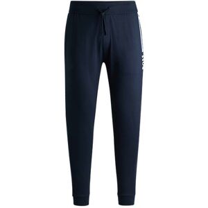 Boss Tracksuit bottoms in French terry cotton with logo detail