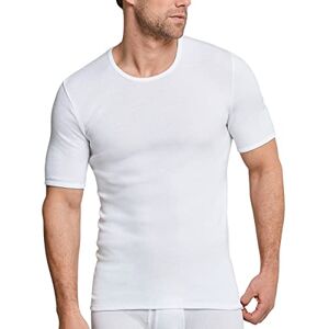 Schiesser Men's Short Sleeve Vest White White (100-White) 8