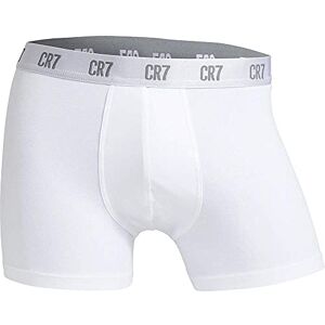 CR7 Cristiano Ronaldo Men's Tight-Fitting Boxer Shorts, white, xxl