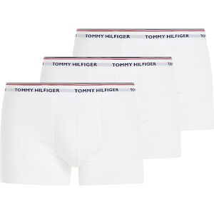 Tommy Hilfiger Men’s Shorts, Pack of 3 (3p Trunk) White (White 100) Plain, size: m