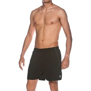 ARENA Herren Badeshort Fundamentals Boxer, Black-White (51), M