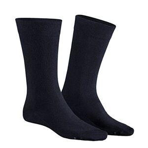 Hudson Men's Relax Cotton Dry 14250 Calf Socks, Blue (Marine 0335), 9/11 (Manufacturer size: 43/46)