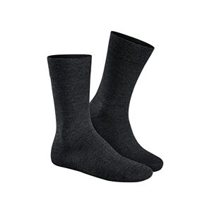 HUDSON Men's 014230 RELAX KLIMA Calf Socks, Black (Black 0005), 6/8 (Manufacturer size: 39-42)