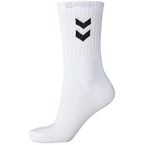 hummel Mädchen 3-pak basic sokker Socken, Weiß, 14 (46 48) EU