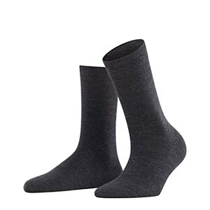 FALKE Soft Merino Virgin Wool Cotton Socks, Warm and Thick Women’s Plain, Reinforced Socks for Cold Days, Breathable, Black/Blue/Many Other Colours, 1 Pair EU Size 35-42 37-38